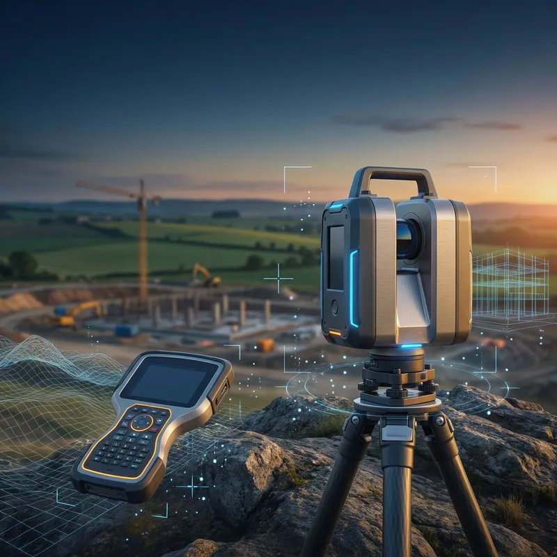 Professional Topography Equipment Background Image Professional Topography Equipment Background Image