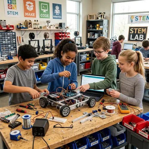 Innovative Robotics Team: Kids Building Robots Together
