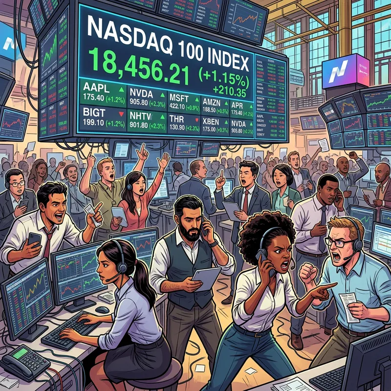 Nasdaq 100 Trading Floor Insights
