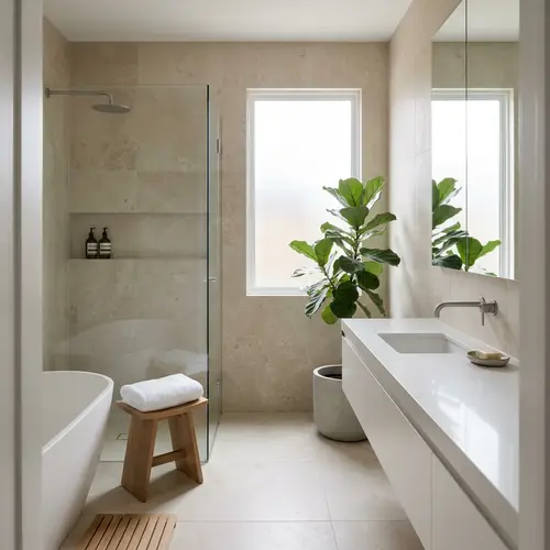 Eliminate Visual Noise in Your Bathroom