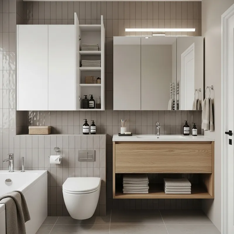 Eliminate Visual Noise in Your Bathroom Eliminate Visual Noise in Your Bathroom