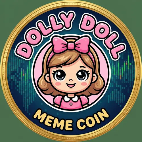 Dolly Doll Meme Coin Logo & Design