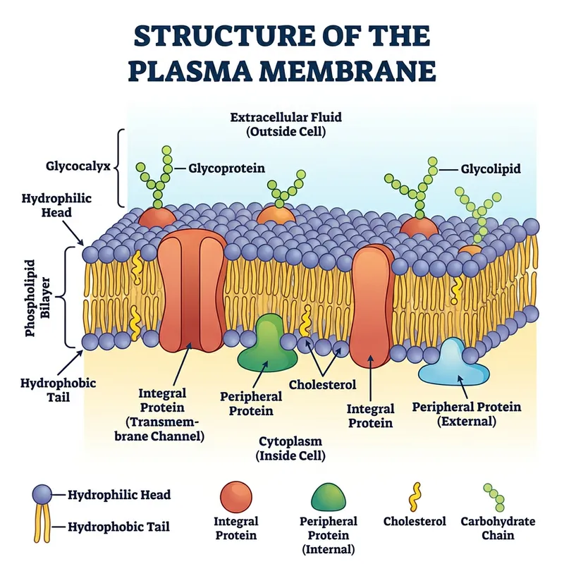 Plasma Membrane: Structure, Components & Parts Explained