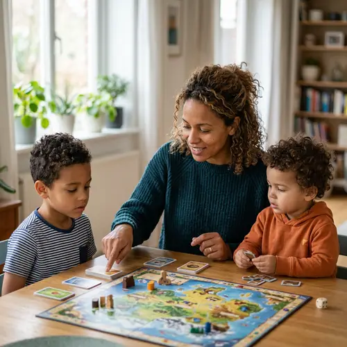 Fun Family Game Time with Kids