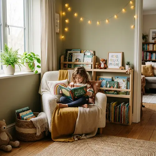 Calm Corner: A Cosy Reading Nook for Kids