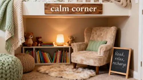 Calm Corner: A Cosy Reading Nook for Kids