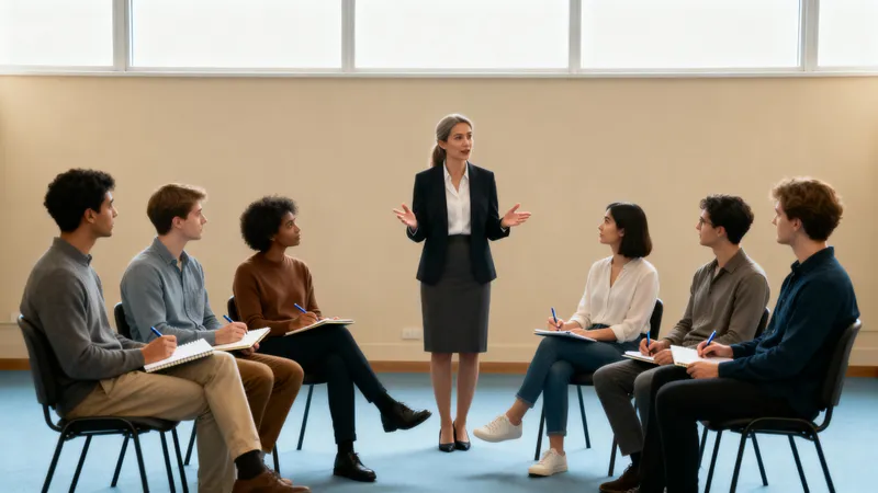 Structured Group Learning with Therapist Facilitation