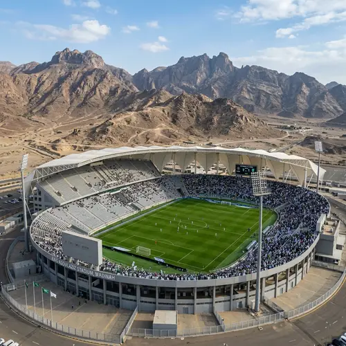 Madinah Stadium: Spectacular Views and Gray Seats