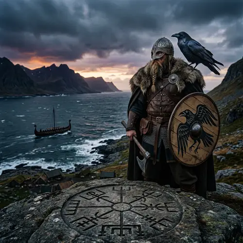 Raven Symbolism: Vikings and Nordic Compass Insights