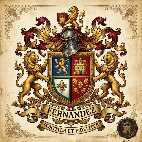 Fernandez Family Crest - Heritage and History