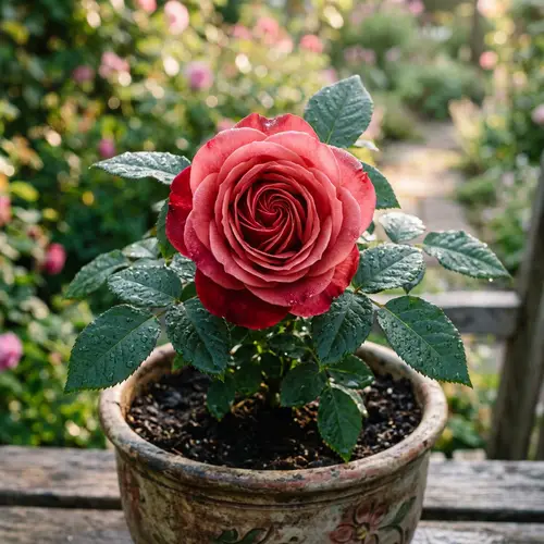 Exquisite Blooming Rose - Elegant Floral Beauty