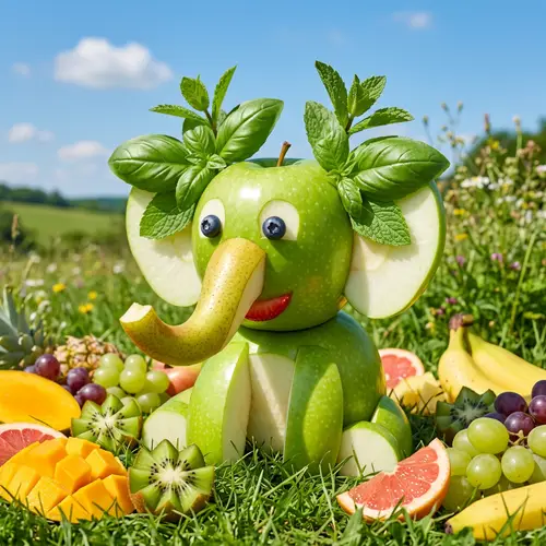 Whimsical Lirili Loliro Fruit Animal Creations