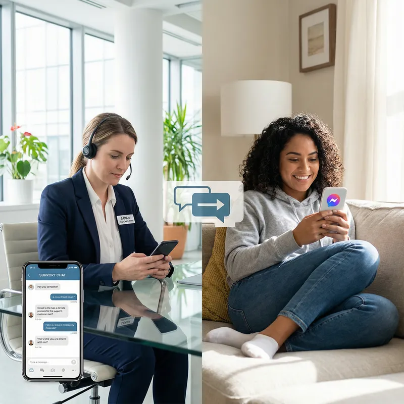 Customer Service via WhatsApp: Diverse Interactions Customer Service via WhatsApp: Diverse Interactions