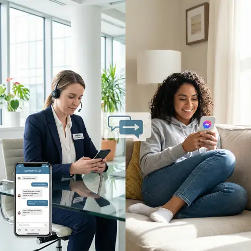 Customer Service via WhatsApp: Diverse Interactions