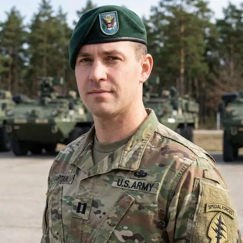 Army Special Forces Captain Photo Creation