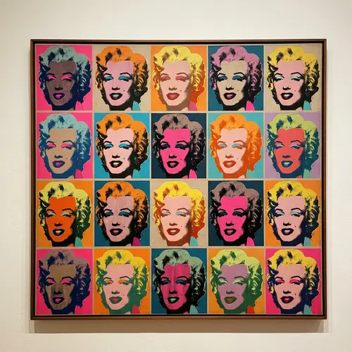 Famous Pop Art Painting by Andy Warhol