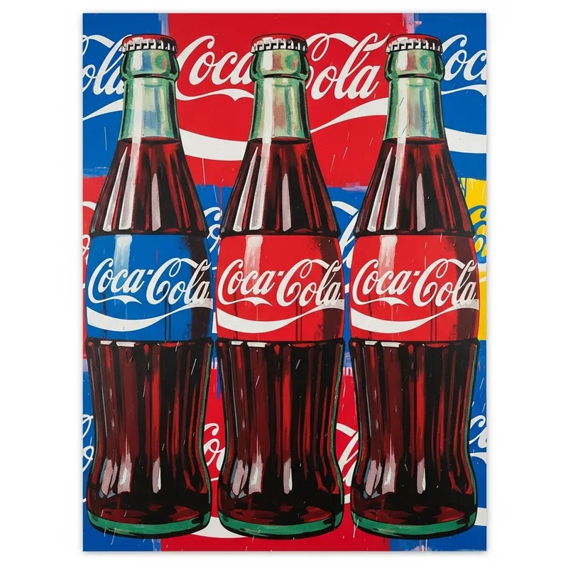 Famous Pop Art Painting by Andy Warhol