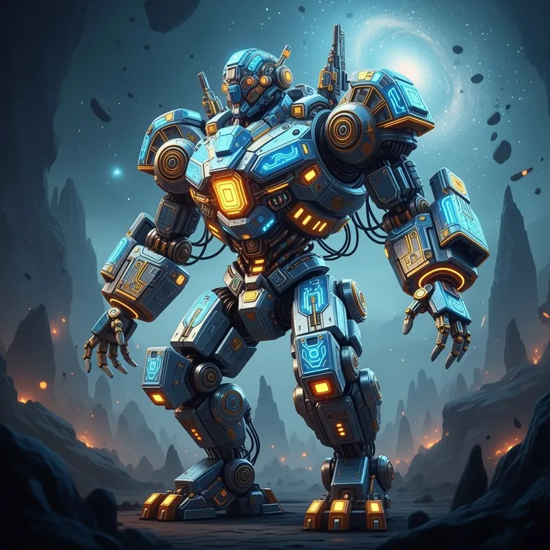 Futuristic Robot Design Concepts