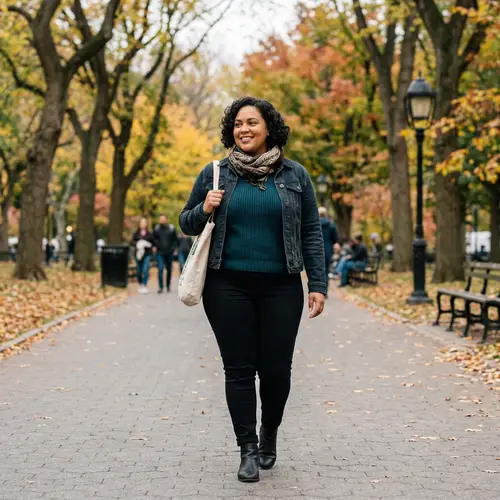 Curvy 5ft Woman with Bust, Waist, and Hip Measurements