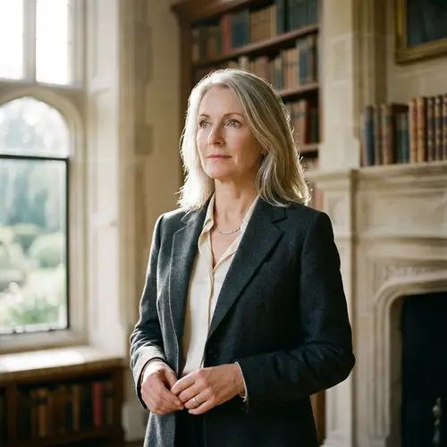 Dignified Caucasian Woman Embodying Self-Respect