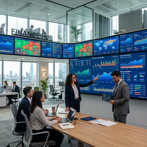 Financial Data Visualization in Modern Offices