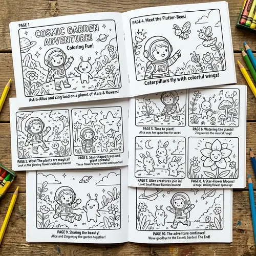 Amahle’s Amazing Adventures Coloring Book