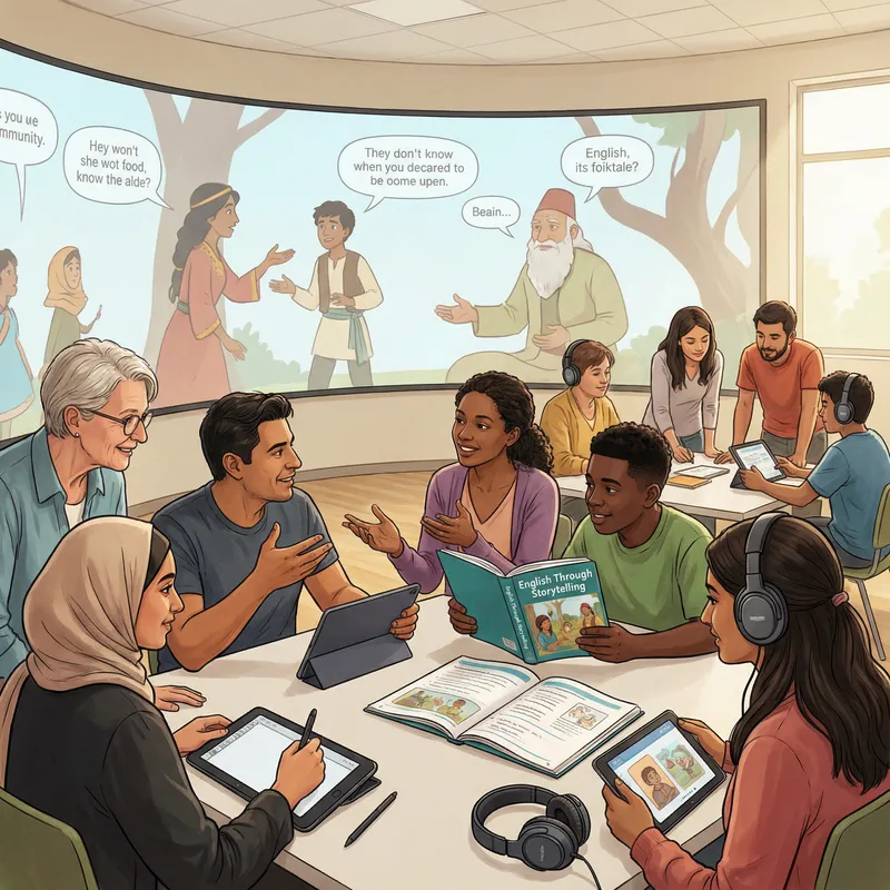 Efficient English Learning Techniques | Immersive Storytelling