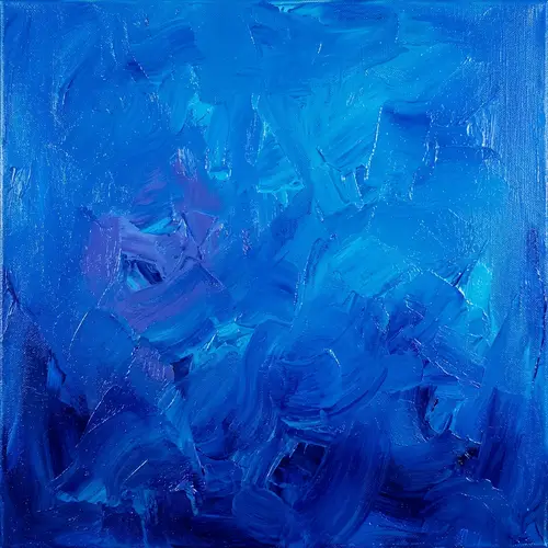 Vibrant Blue: Depth of Ocean, Tranquility of Sky, Freshness of Blueberries