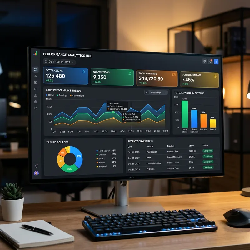 Track and Optimize Performance Metrics | Digital Dashboard