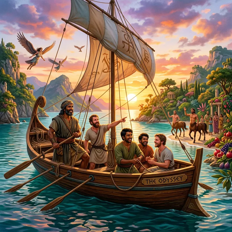 Pleasant Odyssey: A Voyage to Mythical Lands