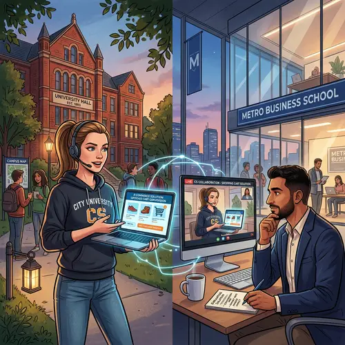 Innovative E-Commerce Solutions in Higher Education