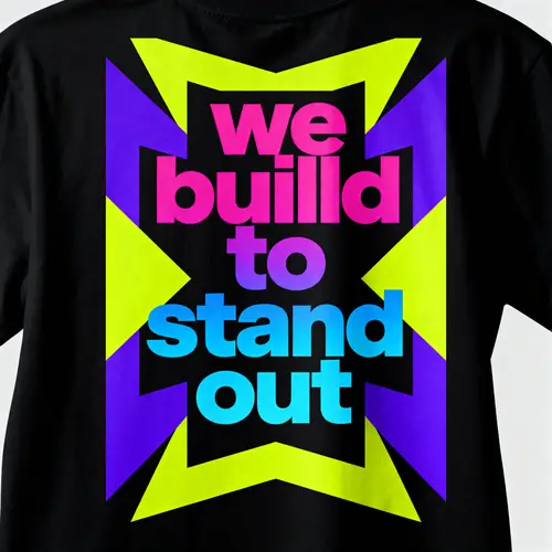 Bold T-Shirt Graphic Design - Stand Out Style