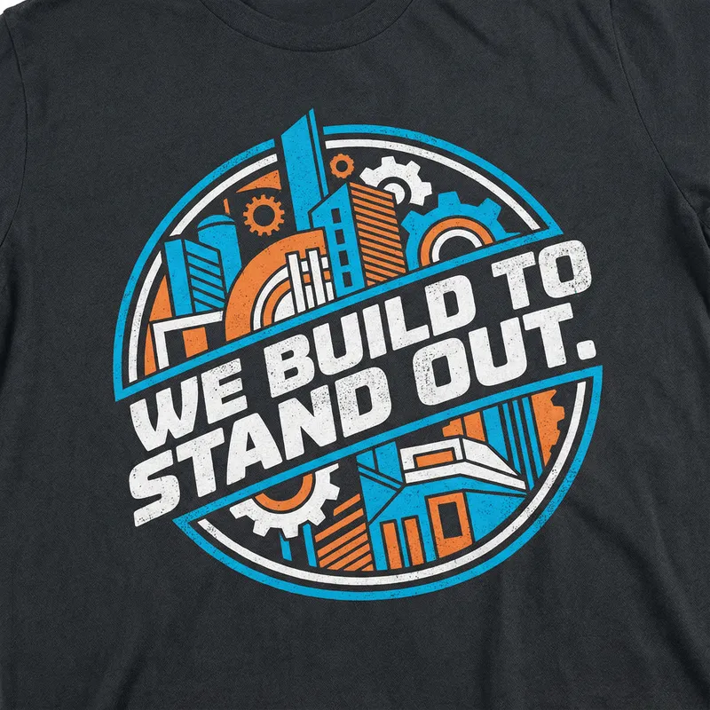 Bold T-Shirt Graphic Design - Stand Out Style