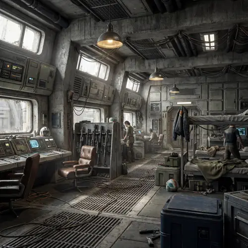 Realistic Rebel Base Interior Design Inspired by Star Wars