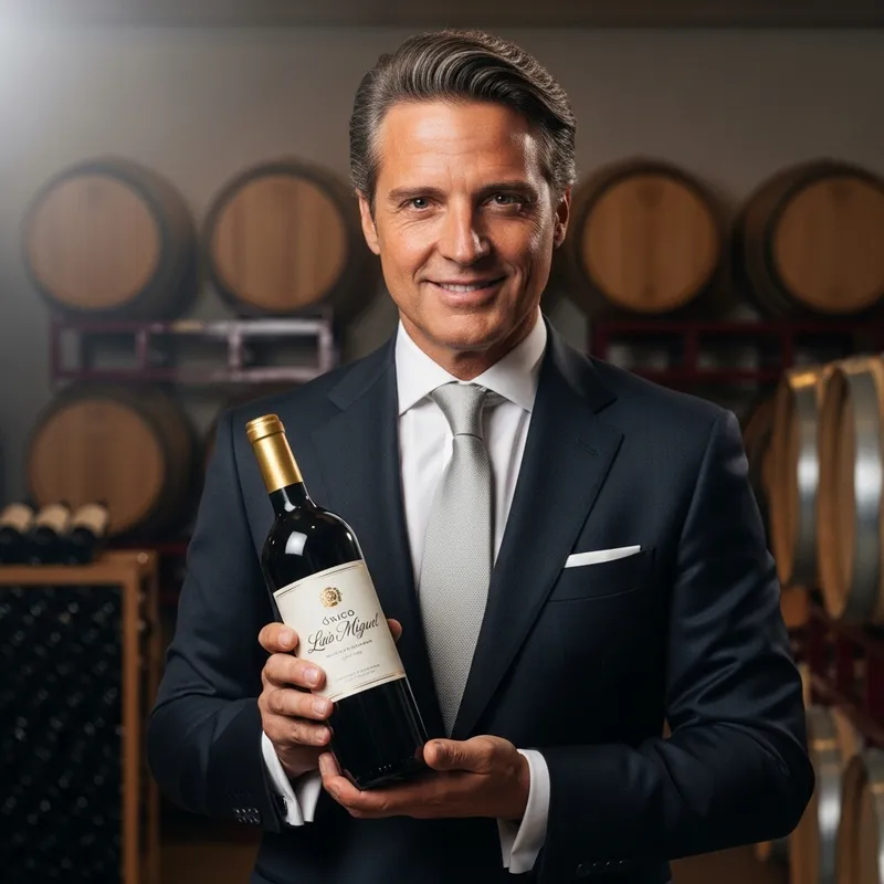 Luis Miguel Promotes Elegant Wine Experience