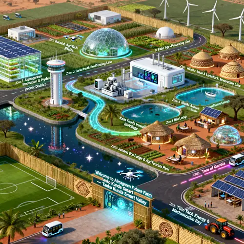 Almagreen Future Farm: Smart Agro-City in Gambia