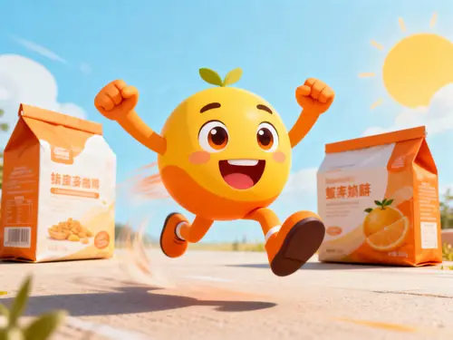 Cheerful Character Packaging Design