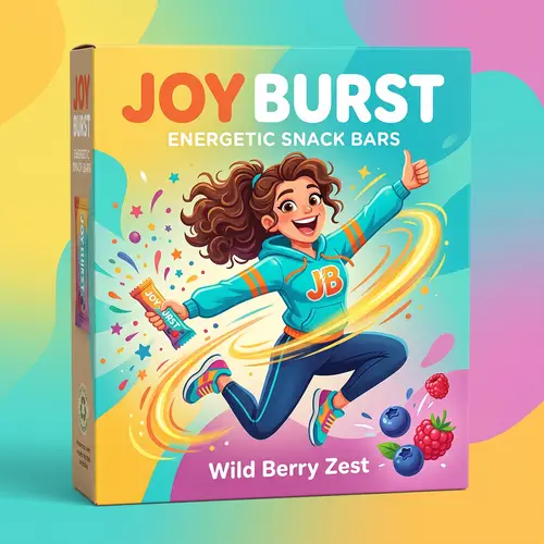 Cheerful Character Packaging Design