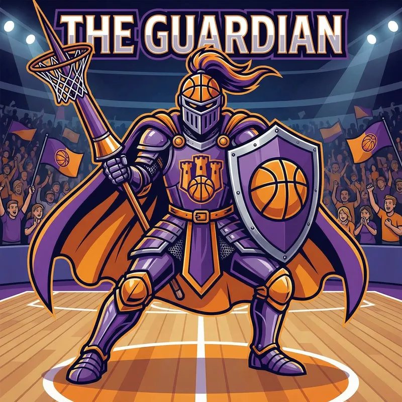Basketball Club Knight Mascot Design