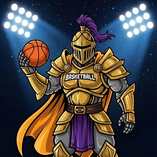 Basketball Club Knight Mascot Design