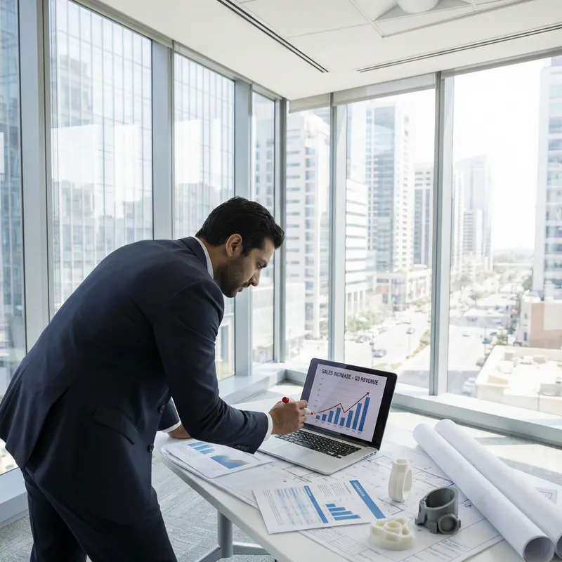 Professional Middle-Eastern Businessman | Marketing Strategies