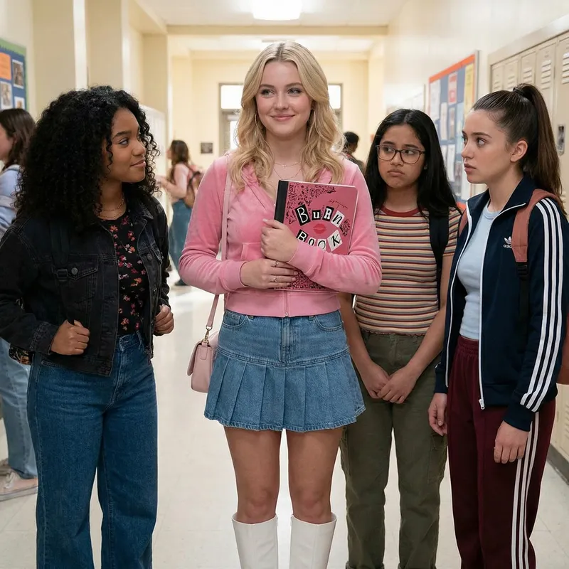 Realistic Regina George Illustration | High School Popularity Personified