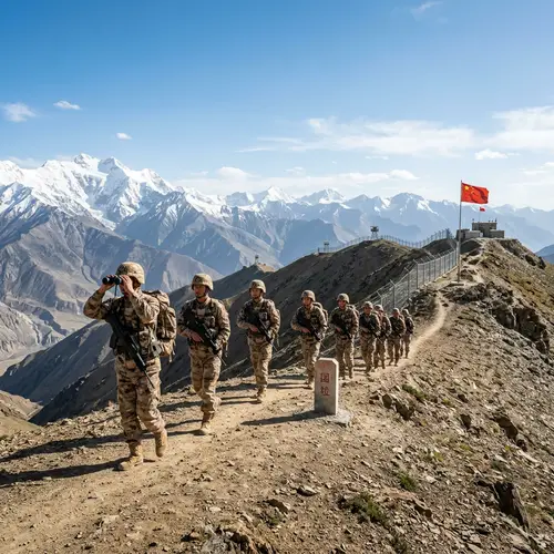 Chinese Border Soldiers: Safeguarding National Security
