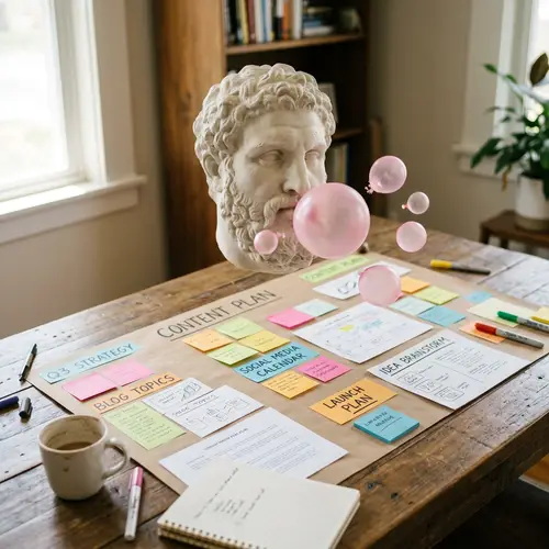 Creative Content Plan with Hercules Chewing Gum | Website