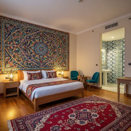 Luxurious Hotel Rooms with Eastern Bukhara Style