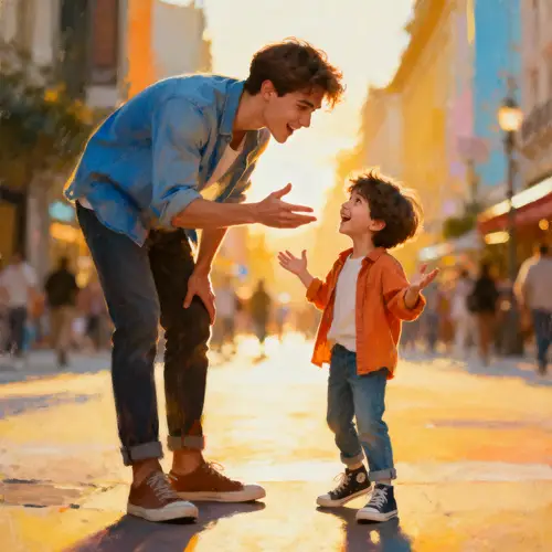 Vibrant Urban Models: A Playful Photographic Duo