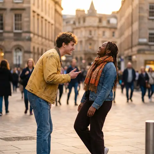 Vibrant Urban Models: A Playful Photographic Duo