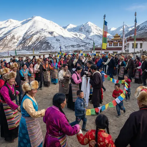 Tibetan New Year Celebration: Joyful Traditions