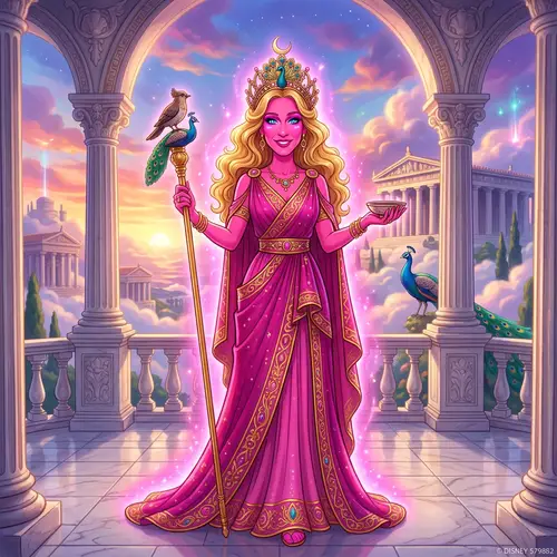 Sarah Jessica Parker as Hera - Greek Goddess from Mount Olympus