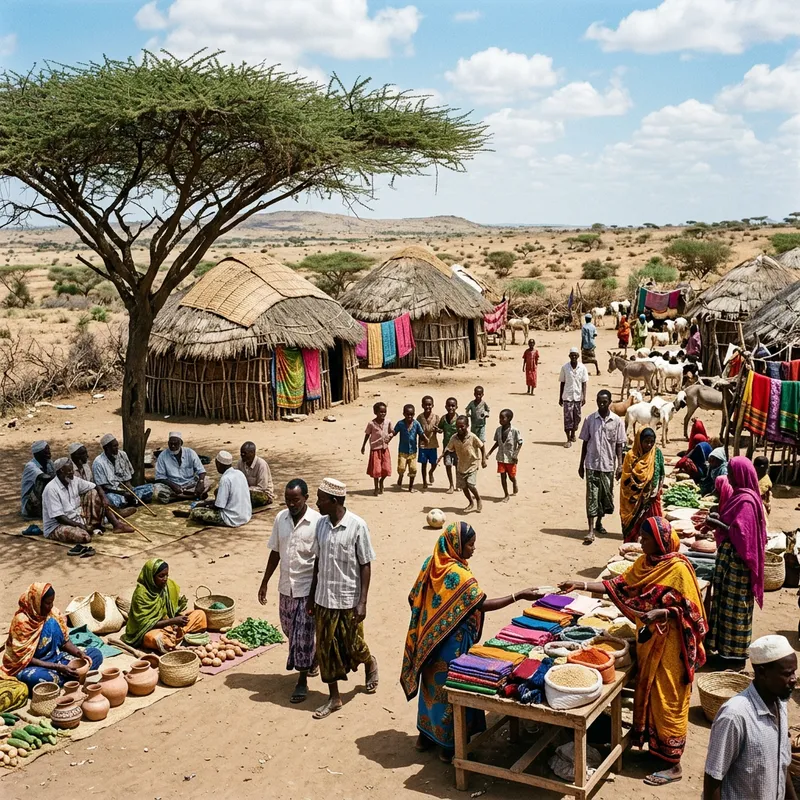 Somali People in 1991 - A Glimpse into History
